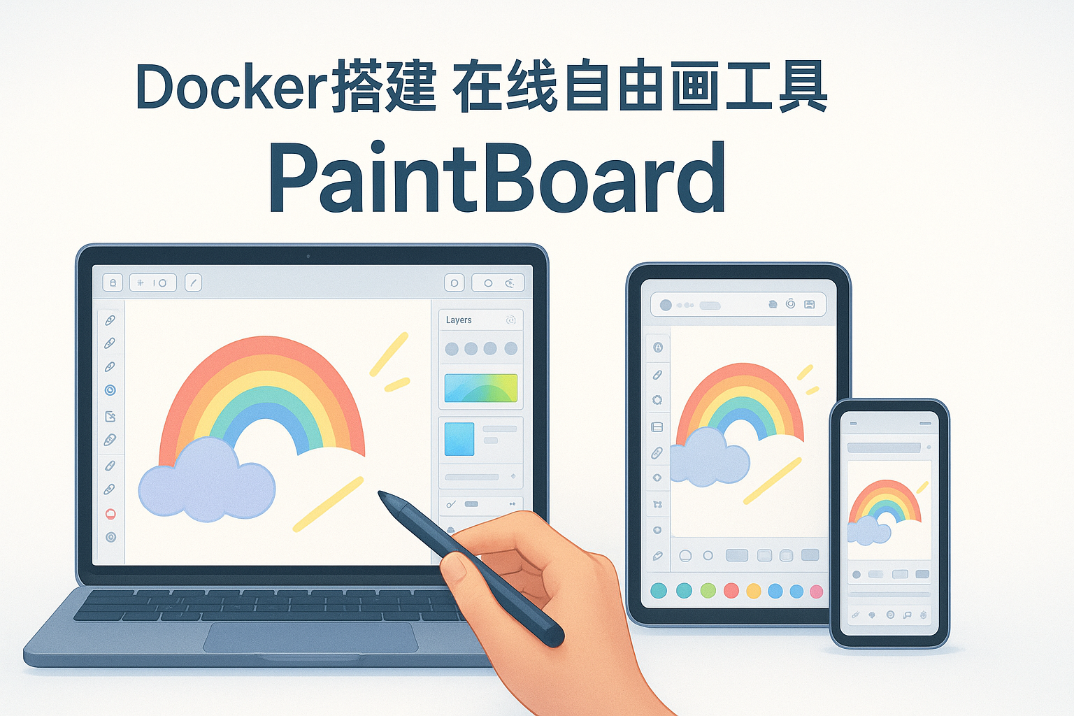 在VPS或NAS上用Docker搭建在线自由画工具-PaintBoard