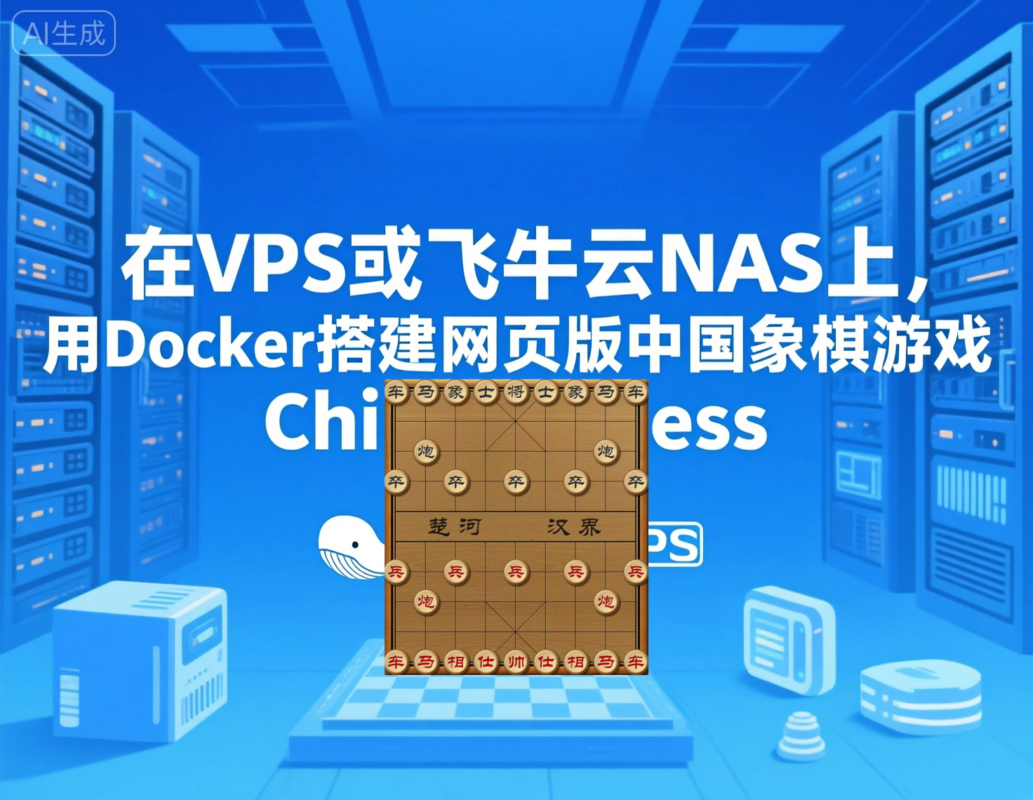 在VPS或飞牛云NAS上用Docker搭建网页版中国象棋游戏-ChineseChess
